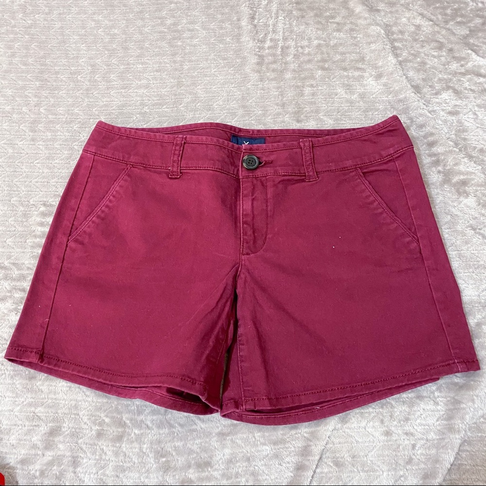 Berry shorts from American Eagle